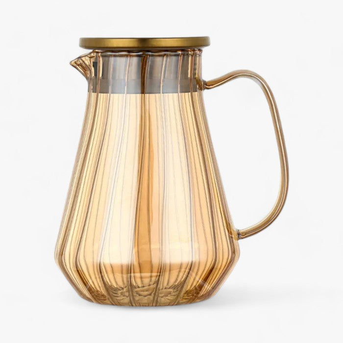 2-Liters-Glaskande - Til varme og kolde drikke