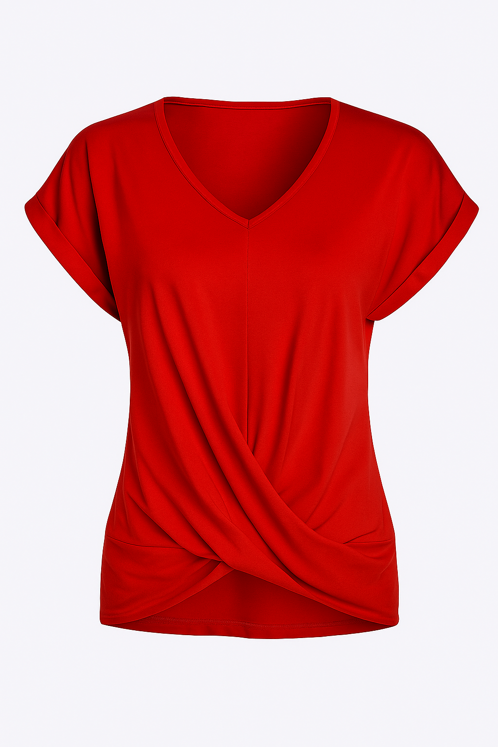 V-neck T-shirt – Komfortabel og Let til Hverdag