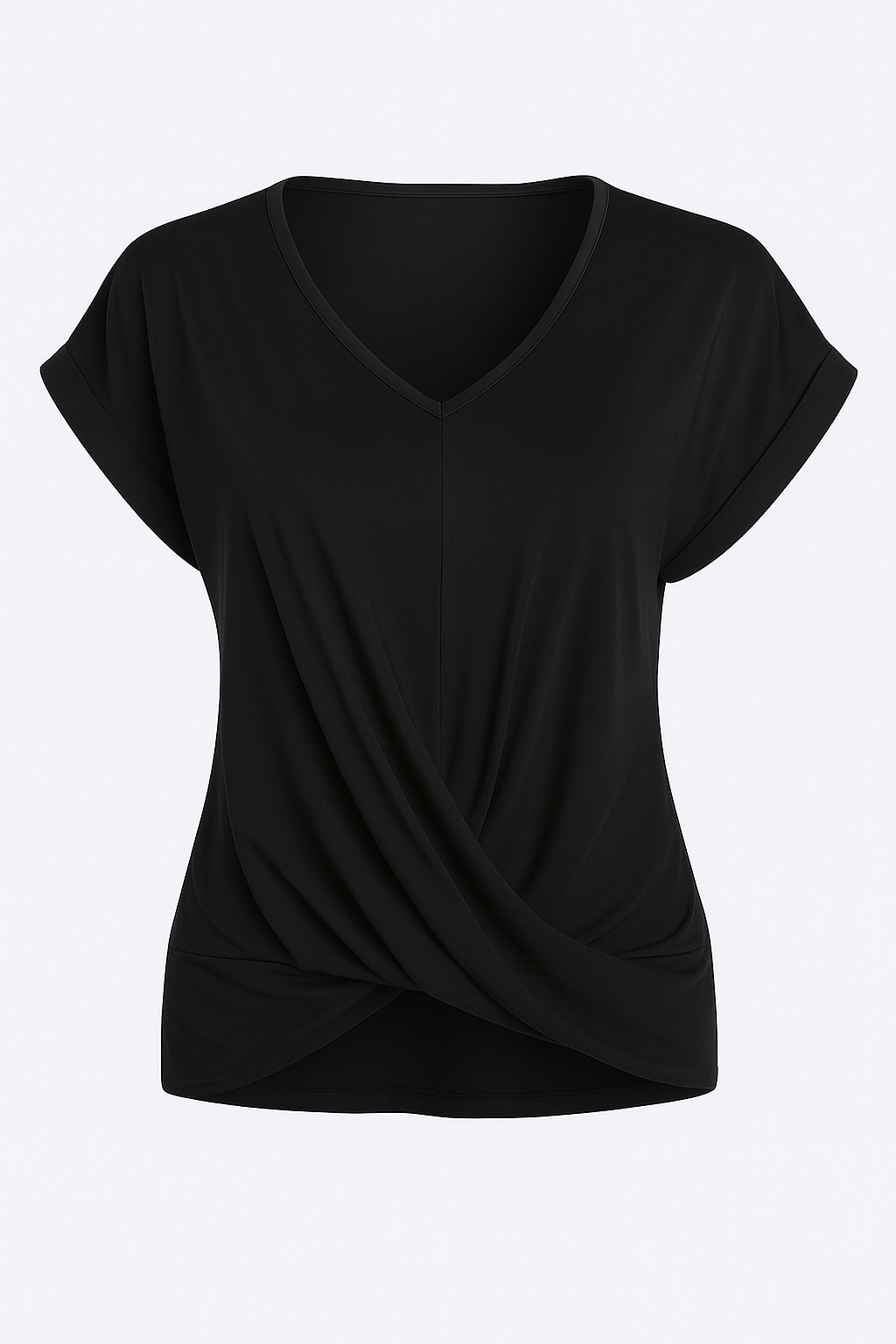 V-neck T-shirt – Komfortabel og Let til Hverdag