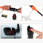 Bærbar Benzinpumpe – Manuel Brændstofpumpe til Forskellige Køretøjer