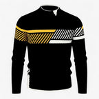 Moderne Sweatshirt med Geometrisk Mønster