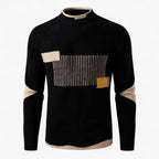 Moderne Sweatshirt med Geometrisk Mønster