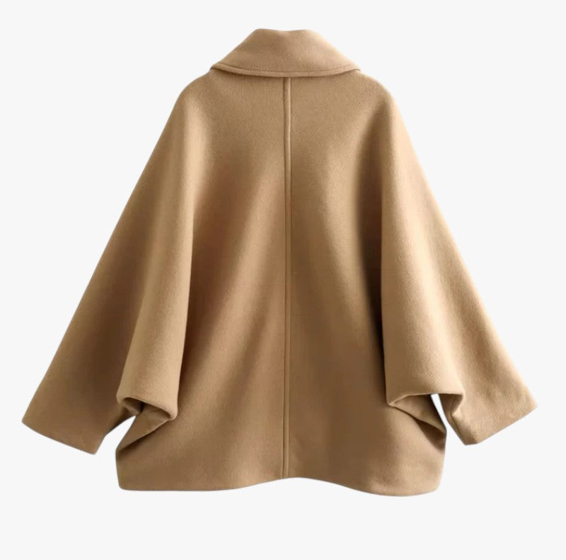 Oversize Vinterfrakke i Uld – Praktisk og Vinterklar