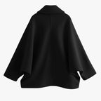 Oversize Vinterfrakke i Uld – Praktisk og Vinterklar