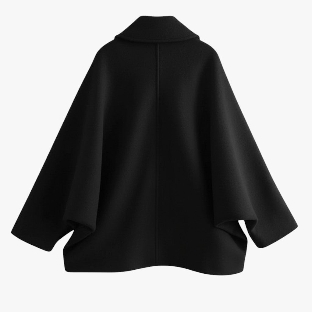 Oversize Vinterfrakke i Uld – Praktisk og Vinterklar