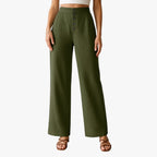 Sommershorts til Kvinder – Komfortabel Pasform i Linned og Bomuldsblanding