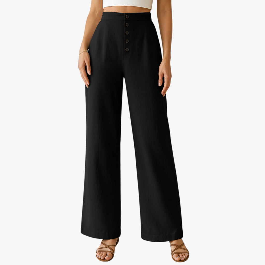 Sommershorts til Kvinder – Komfortabel Pasform i Linned og Bomuldsblanding