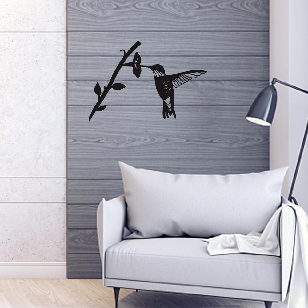 Fuglesilhuet i Metal – Havedekoration til Udendørsbrug