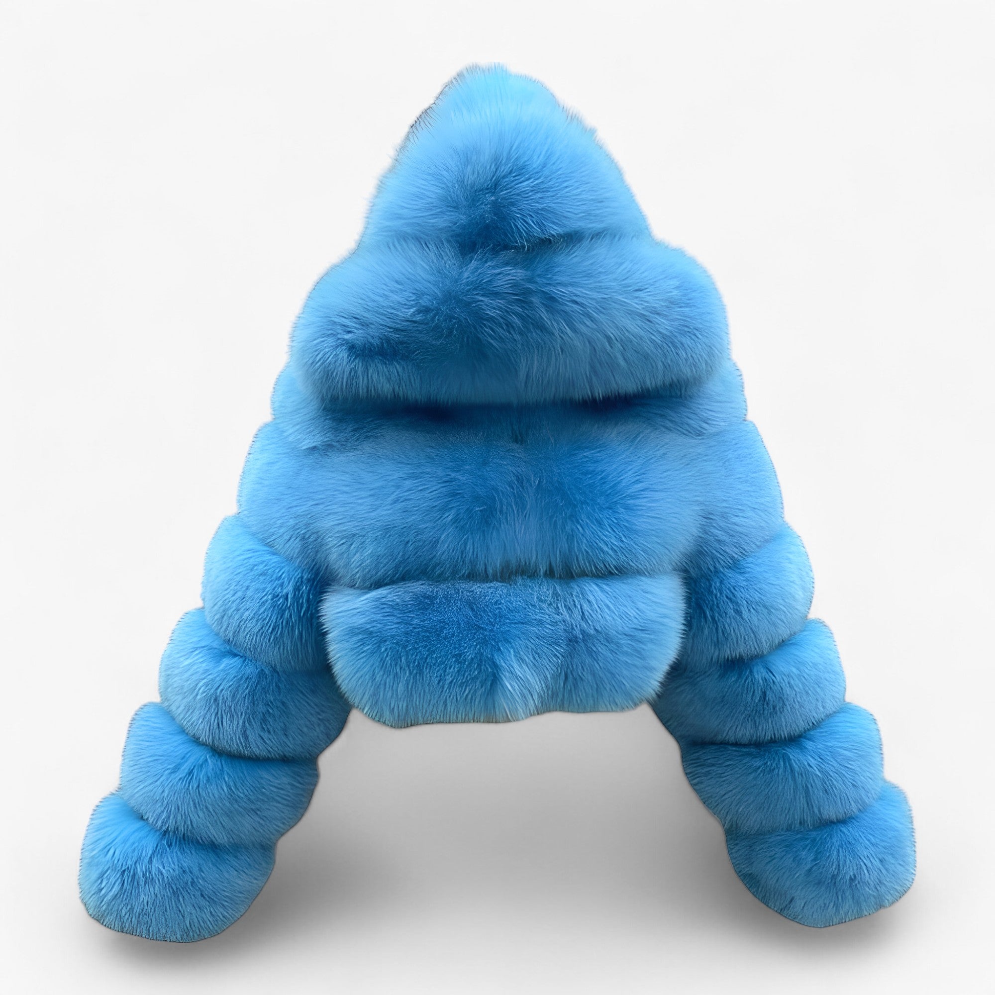 Adele | Blød kunstpelsjakke Sne - Luksuriøs varme og elegance