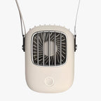 Bærbar Nakke- og Tæppeventilator – Genopladelig 360° Køling med LED-lys