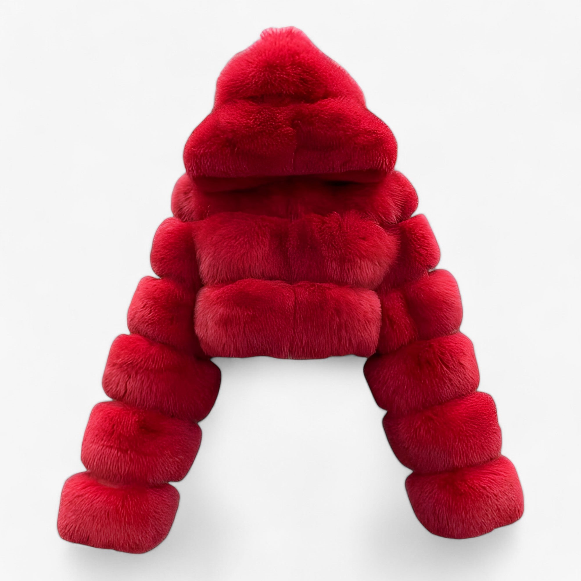 Adele | Blød kunstpelsjakke Sne - Luksuriøs varme og elegance