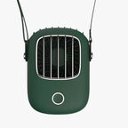 Bærbar Nakke- og Tæppeventilator – Genopladelig 360° Køling med LED-lys