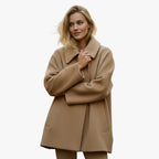 Oversize Vinterfrakke i Uld – Praktisk og Vinterklar