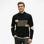 Moderne Sweatshirt med Geometrisk Mønster