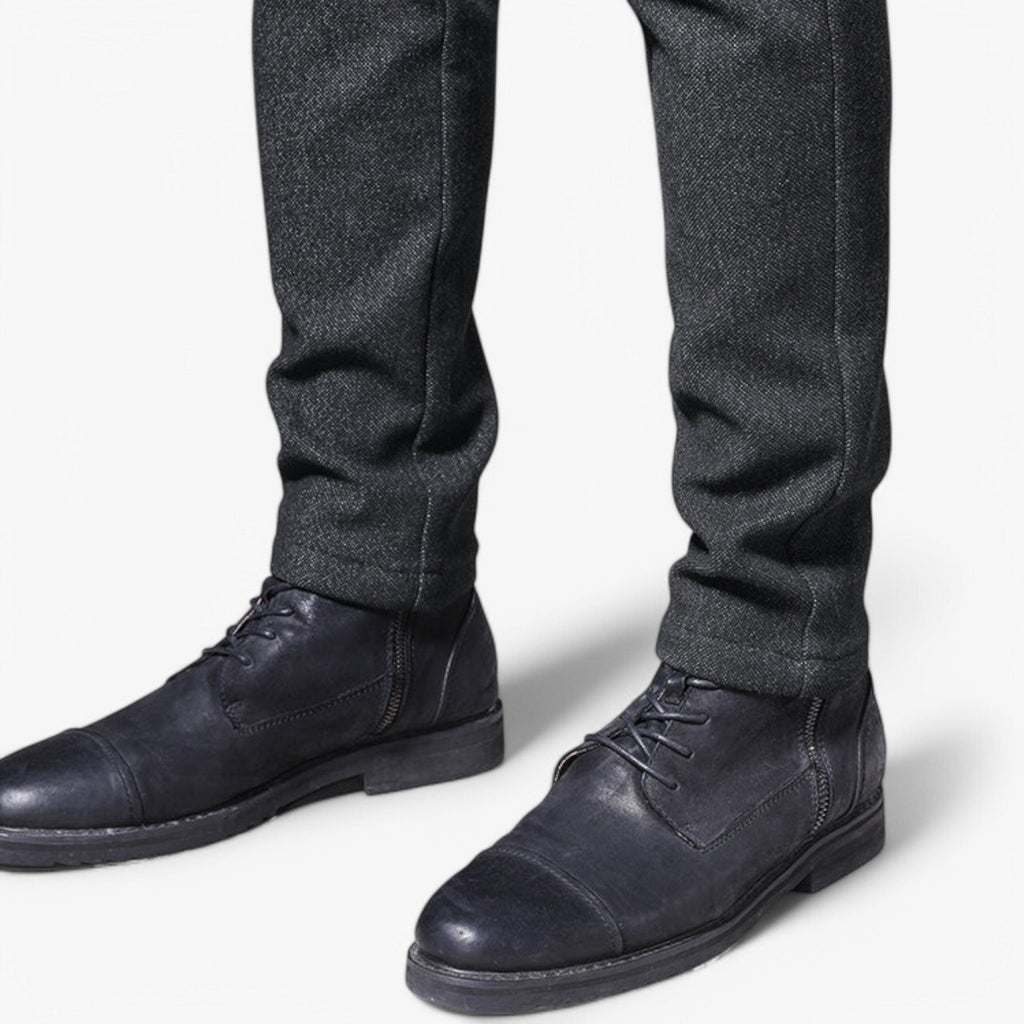 Bukser til Mænd – Løs Pasform i Bomuld og Linned for Komfort og Stil