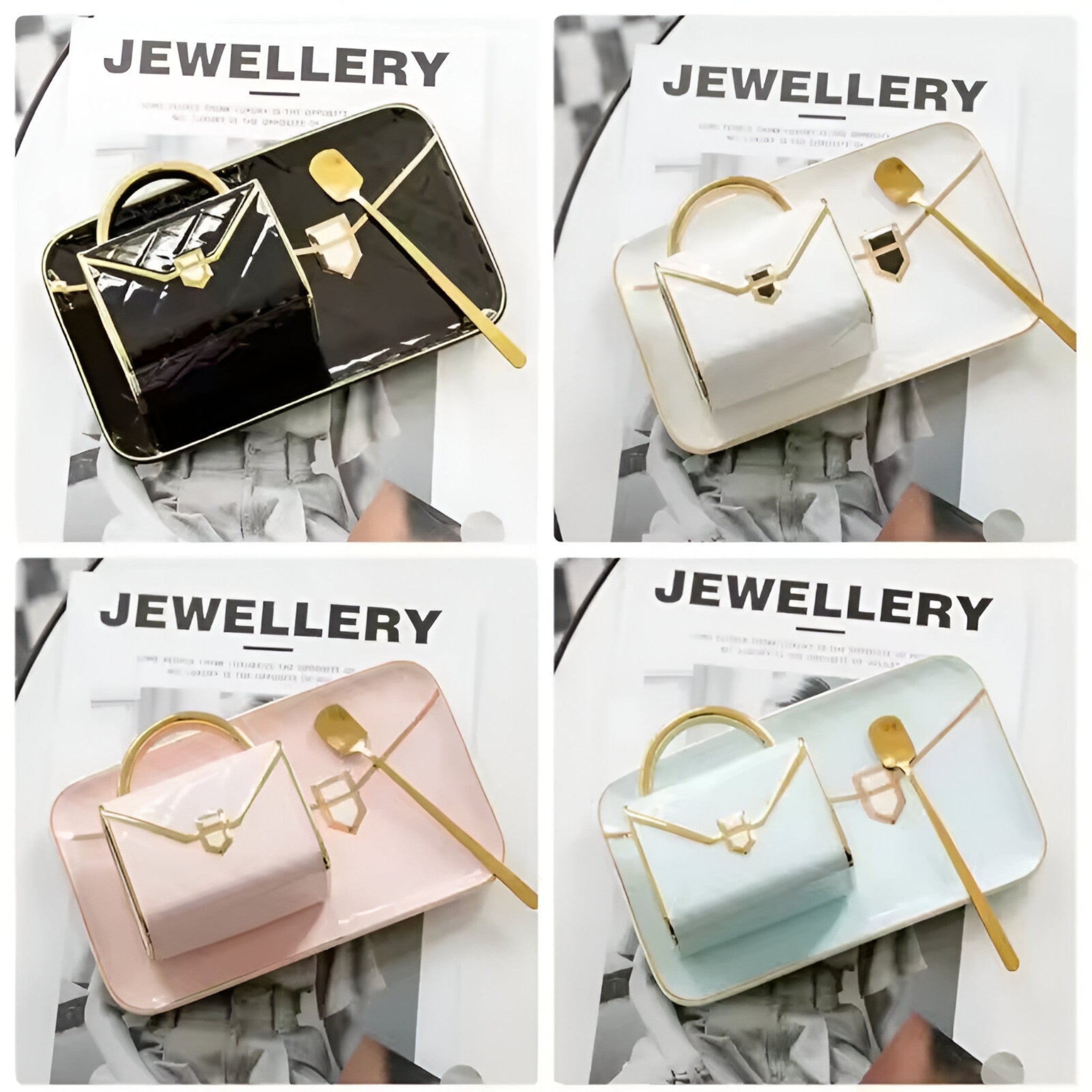 Kreativt Keramisk Krus Formet som Taske i Højkvalitets Keramik