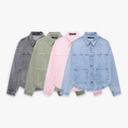 Klassisk Denimjakke til Kvinder