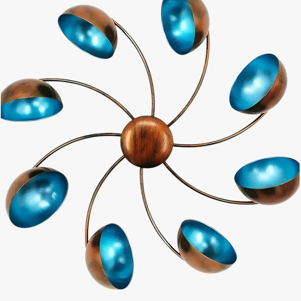 Metal Vind Rotator – Dekorativ Vindmølle til Haven