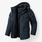 Sig Farvel til Kulden – Vinterjakke med Hætte for Stilfuld Beskyttelse