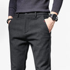 Bukser til Mænd – Løs Pasform i Bomuld og Linned for Komfort og Stil