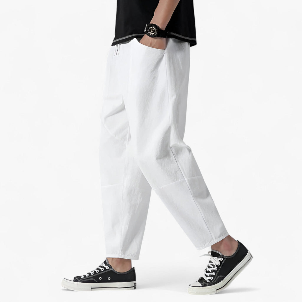 Herre Linnedbukser – Løs Pasform for Komfort og Bevægelsesfrihed