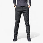 Bukser til Mænd – Løs Pasform i Bomuld og Linned for Komfort og Stil