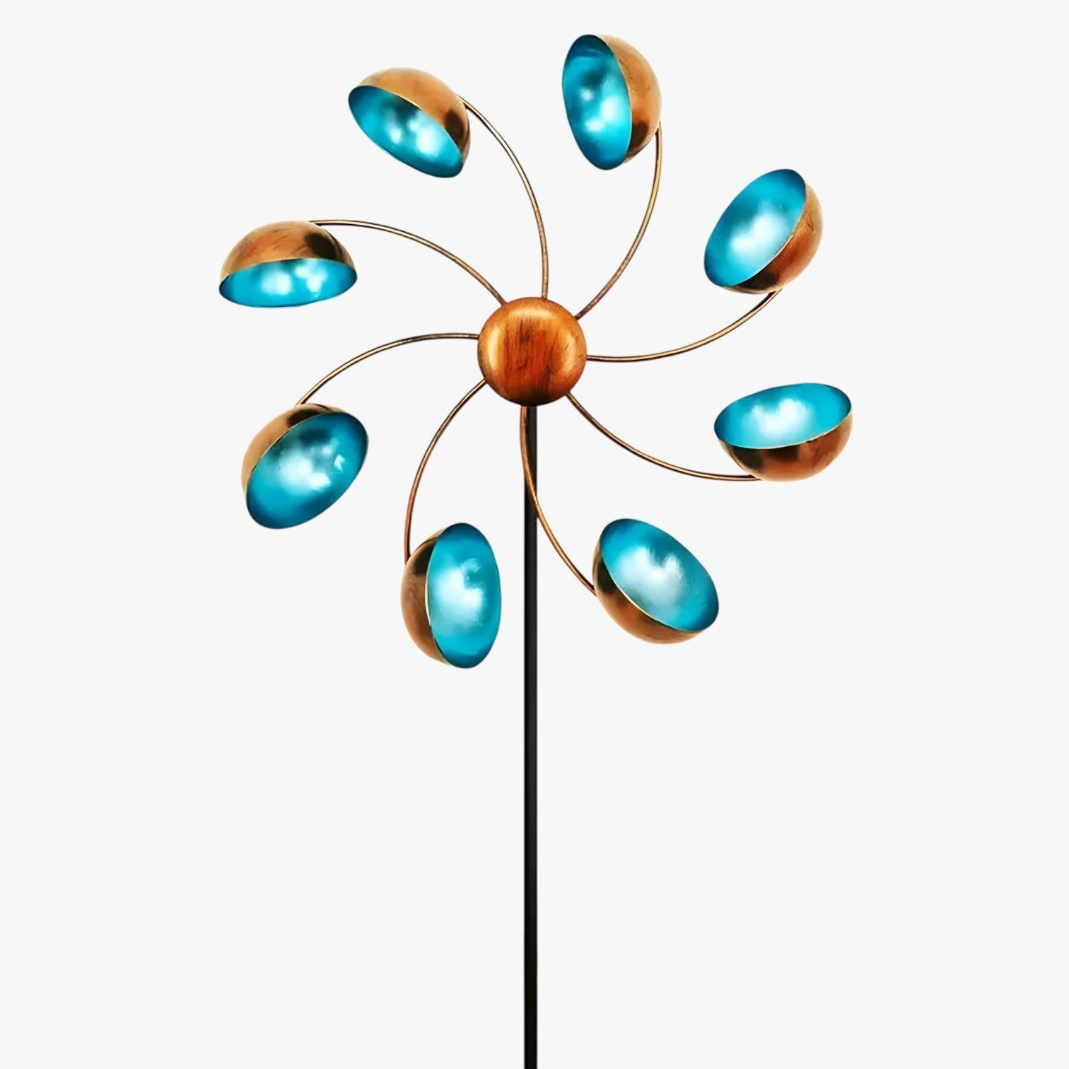 Metal Vind Rotator – Dekorativ Vindmølle til Haven