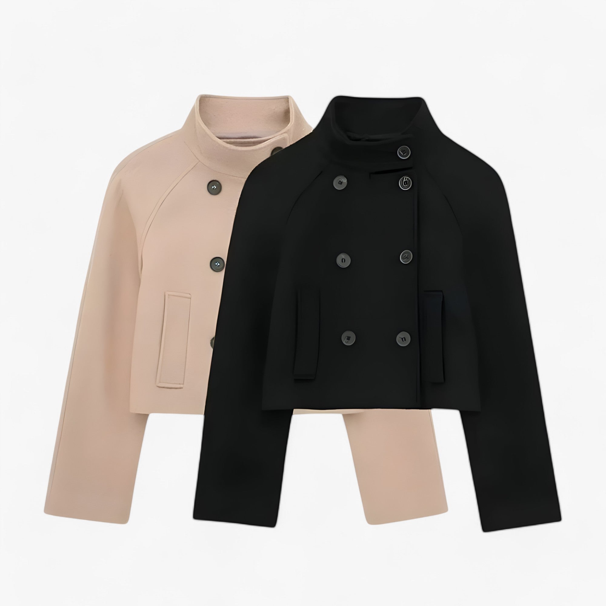 Damjakke – Let og Vandafvisende Jakke med Praktiske Lommer