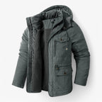 Sig Farvel til Kulden – Vinterjakke med Hætte for Stilfuld Beskyttelse