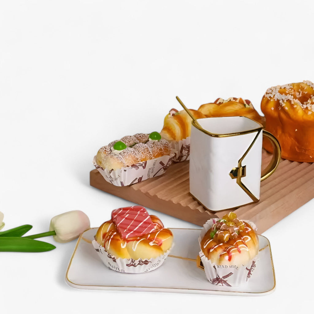 Kreativt Keramisk Krus Formet som Taske i Højkvalitets Keramik