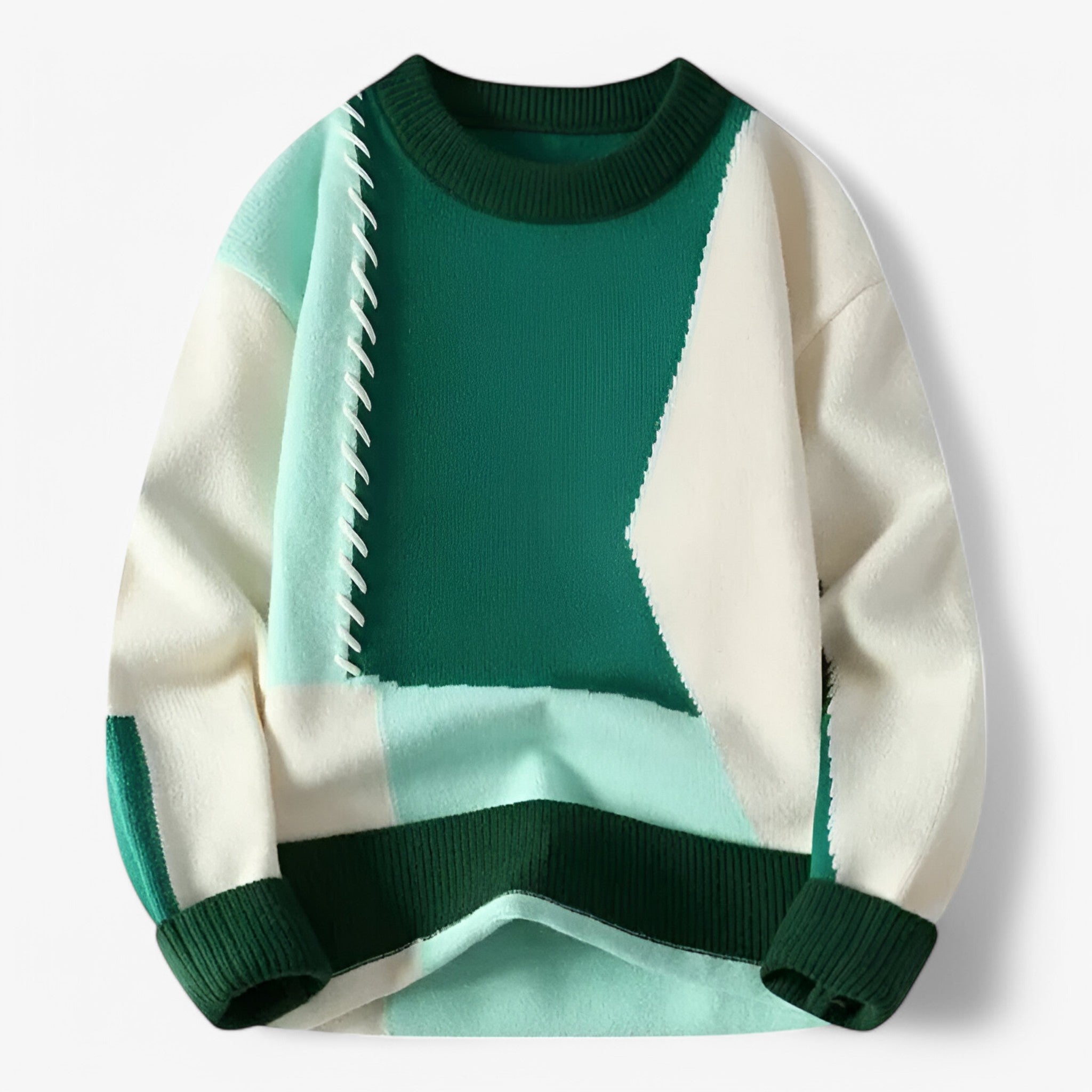 Strikket Sweater – Komfortabel og Moderne Design