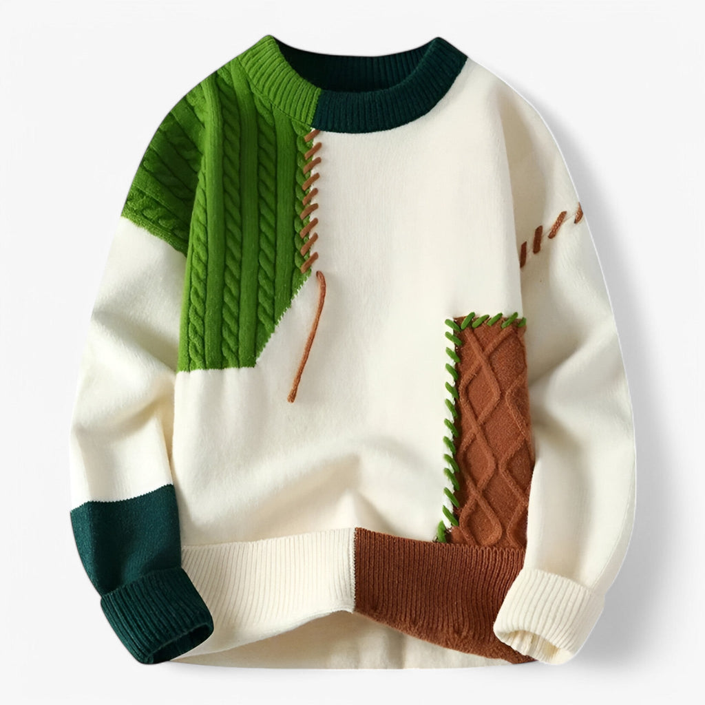Strikket Sweater – Komfortabel og Moderne Design
