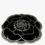 Blomsterkrystal Gulvtæppe – Blødt Polyester med Antiskrid Belægning