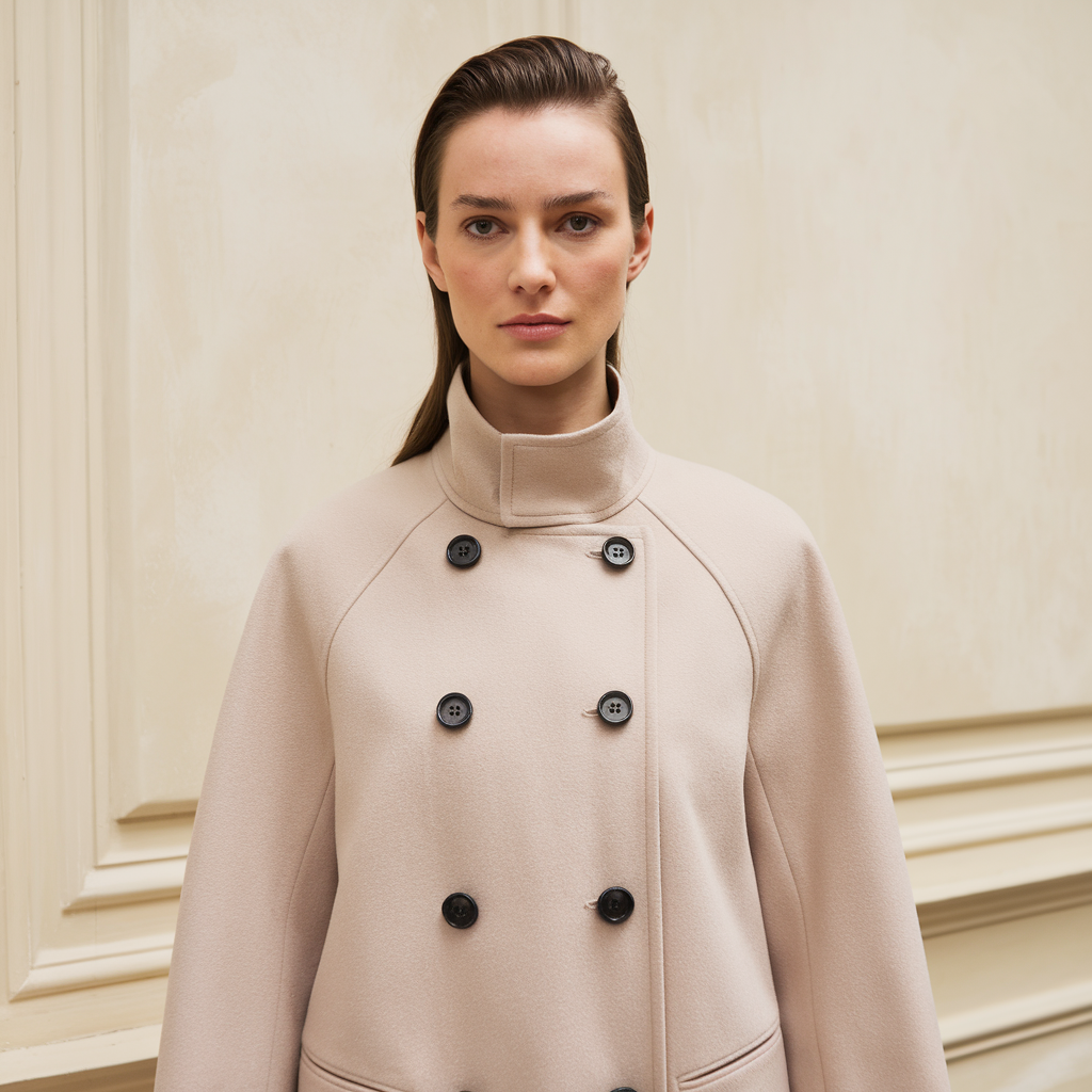 Damjakke – Let og Vandafvisende Jakke med Praktiske Lommer