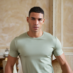 Herre T-shirt – Blød Bomuldsdesign med Komfort og Stil