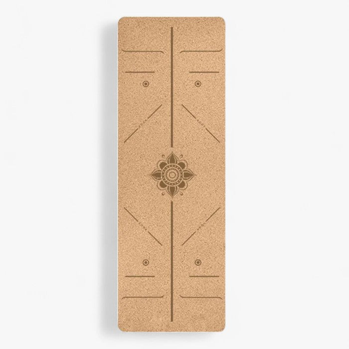 Yogamåtte – Naturlig Kork for Bedre Greb og Stabilitet under Træning