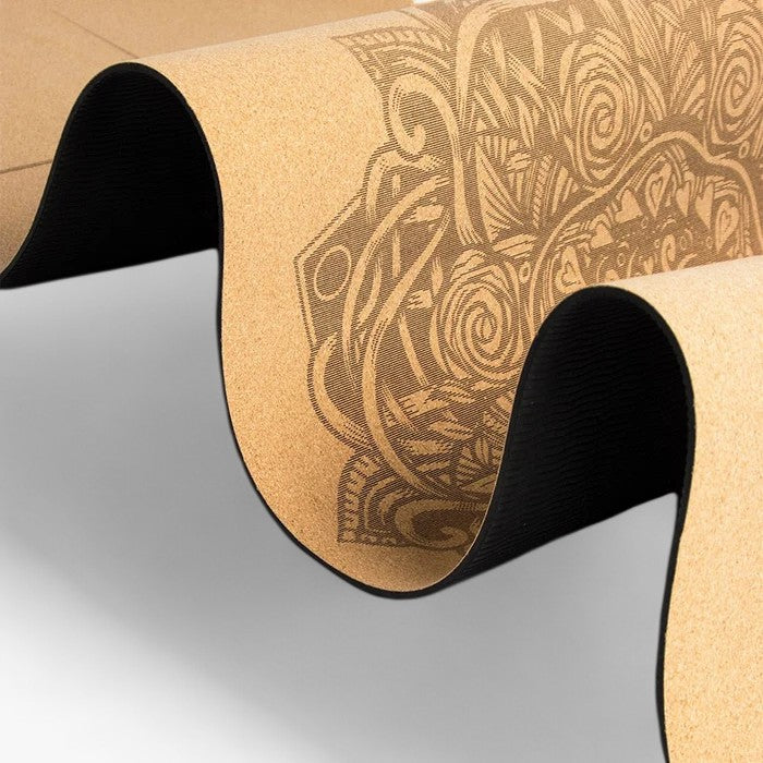 Yogamåtte – Naturlig Kork for Bedre Greb og Stabilitet under Træning