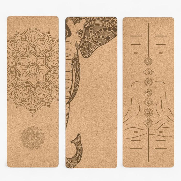 Yogamåtte – Naturlig Kork for Bedre Greb og Stabilitet under Træning