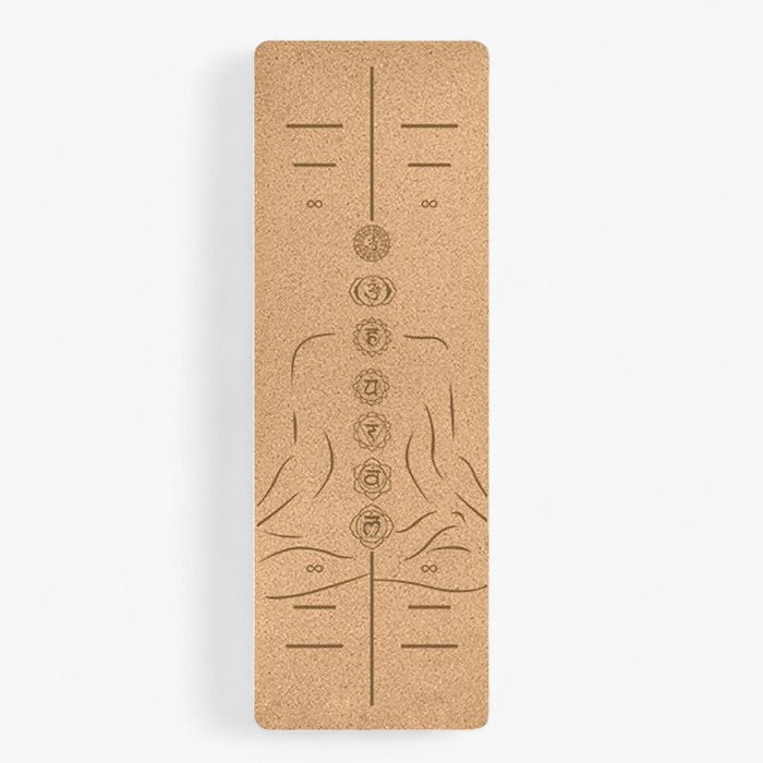 Yogamåtte – Naturlig Kork for Bedre Greb og Stabilitet under Træning