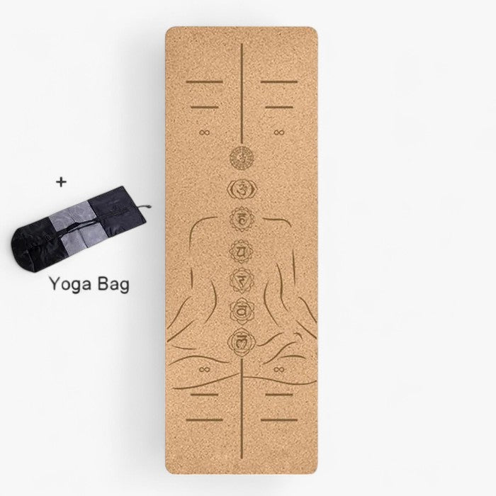 Yogamåtte – Naturlig Kork for Bedre Greb og Stabilitet under Træning