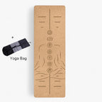 Yogamåtte – Naturlig Kork for Bedre Greb og Stabilitet under Træning