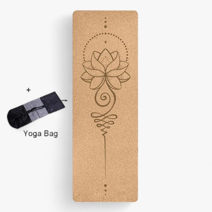 Yogamåtte – Naturlig Kork for Bedre Greb og Stabilitet under Træning