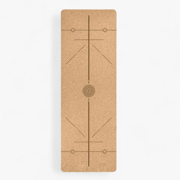 Yogamåtte – Naturlig Kork for Bedre Greb og Stabilitet under Træning