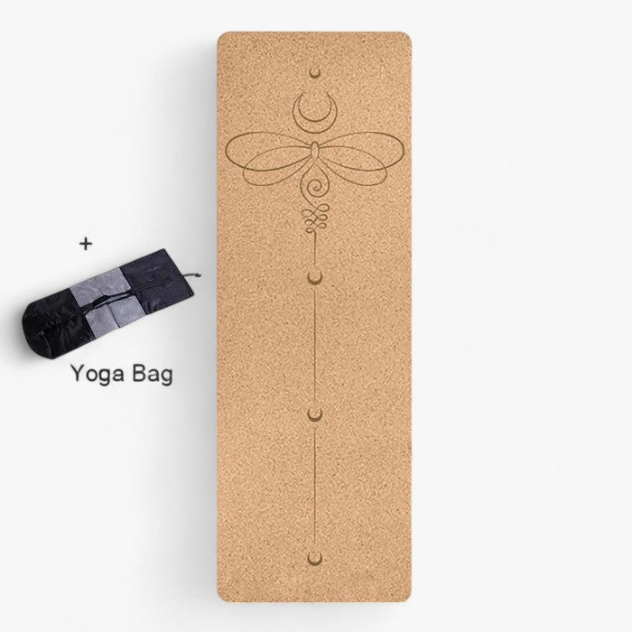 Yogamåtte – Naturlig Kork for Bedre Greb og Stabilitet under Træning