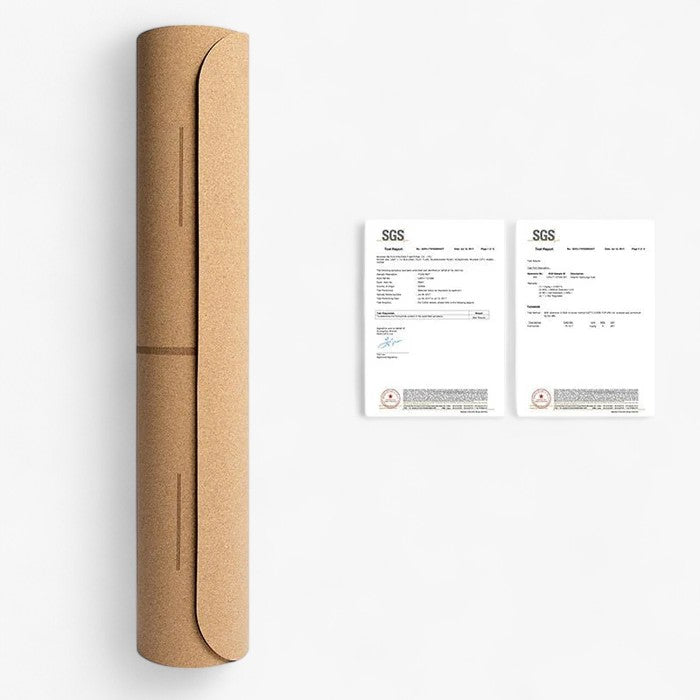 Yogamåtte – Naturlig Kork for Bedre Greb og Stabilitet under Træning