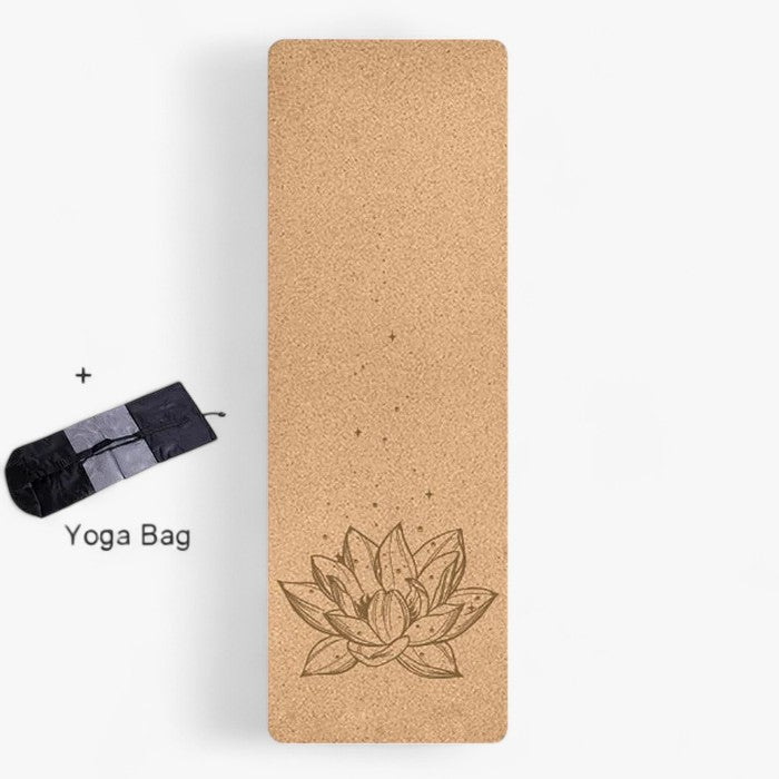 Yogamåtte – Naturlig Kork for Bedre Greb og Stabilitet under Træning
