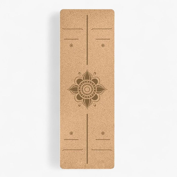 Yogamåtte – Naturlig Kork for Bedre Greb og Stabilitet under Træning