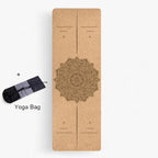 Yogamåtte – Naturlig Kork for Bedre Greb og Stabilitet under Træning