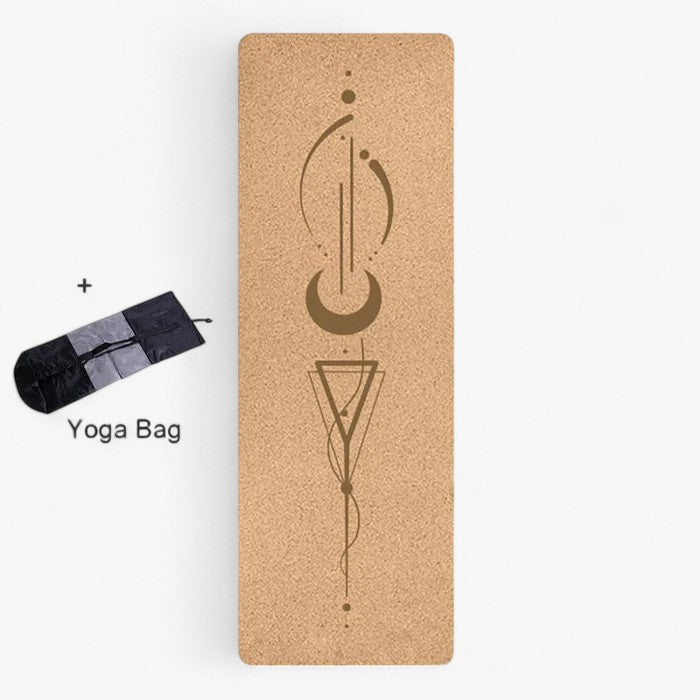 Yogamåtte – Naturlig Kork for Bedre Greb og Stabilitet under Træning