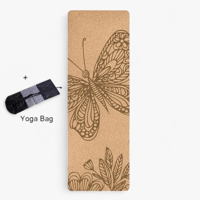 Yogamåtte – Naturlig Kork for Bedre Greb og Stabilitet under Træning